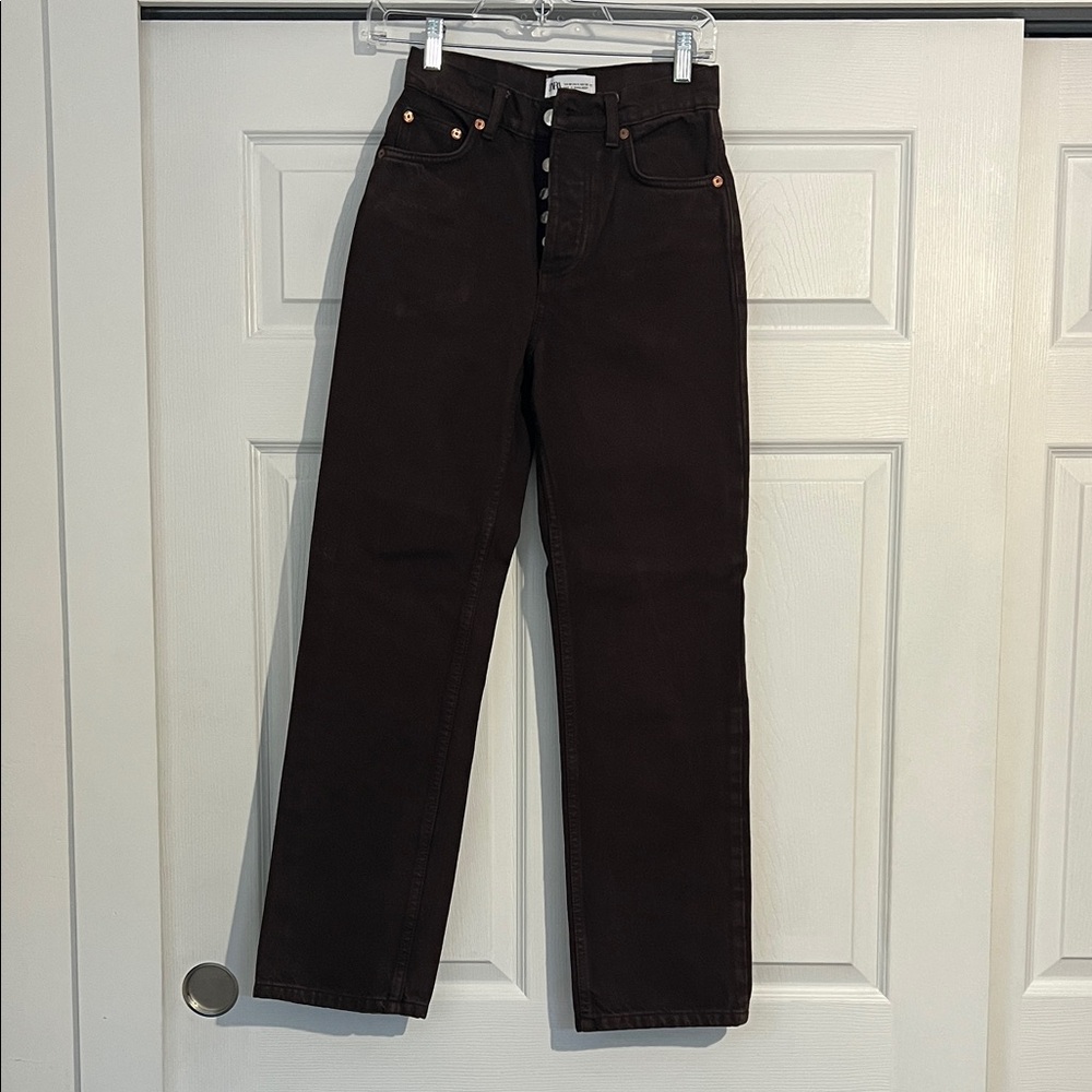Women's Zara Brown Jeans